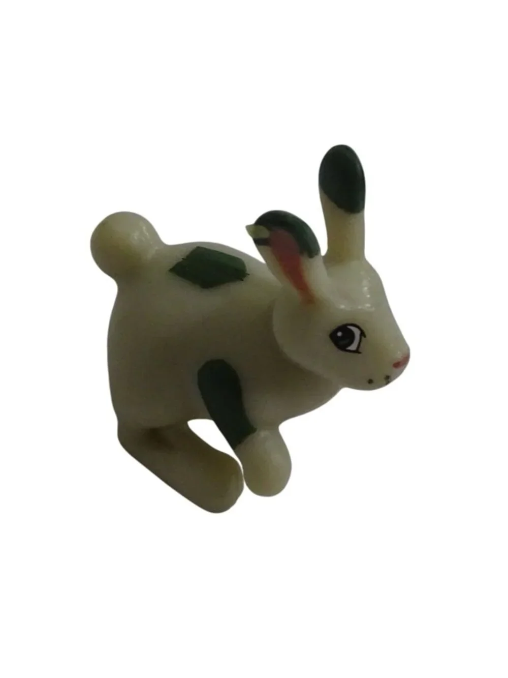 Roblox Miniature Rabbit Figure Cream Green Collectible Toy Animal 1 inch